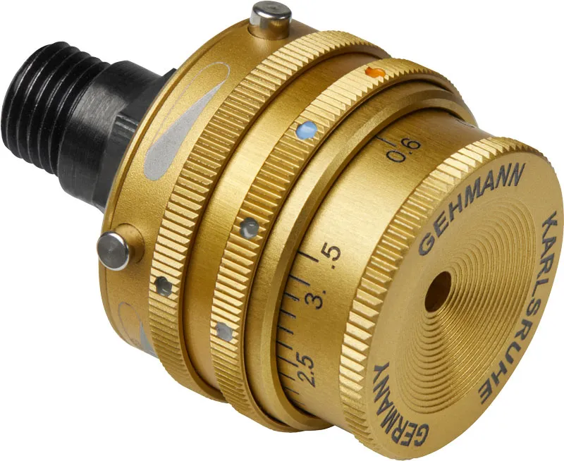 [565-G] 565-G Iris Aperture Disc with 6-Colour Filter, Polarising Filters and Dioptre Optics, GOLD