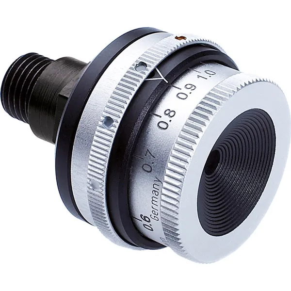 566-S Iris-Diopterscheibe mit 6-Farbenfilter, schwarz-silber