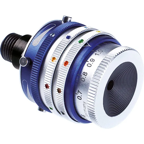[568MC] 568MC Iris Aperture Disc with 12-Colour Filter and Polarising Filters, Silver-Blue