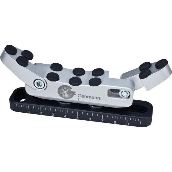 843S Butt Plate POSITION, Black-Silver